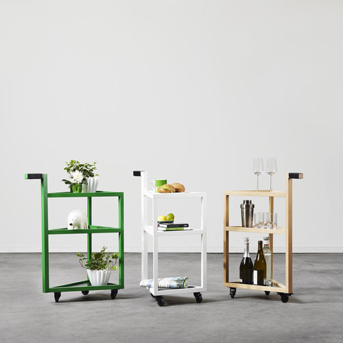 服务备餐桌 - MOVE - A 2 designers - 家用 / 栎木 / MDF
