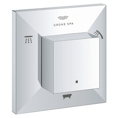 淋浴间切换阀 - 29399000 - GROHE - 壁挂 / 金属 / 浴室