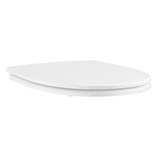 阻尼闭合式马桶盖 - 112946SH00 - GROHE - 热固材料 / 不锈钢 / 白色