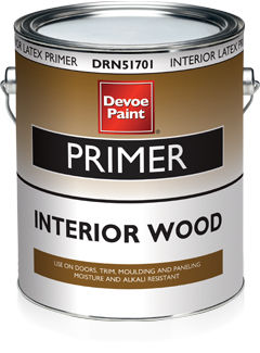 木材底漆 - INTERIOR LATEX WOOD PRIMER - DEVOE PAINT - 乳胶 / 室内