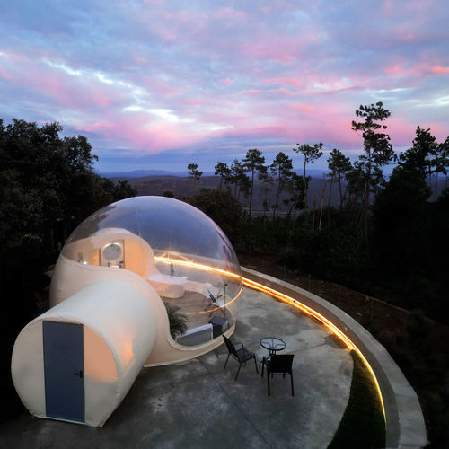圆形球形帐篷 - BUBBLE - Tecnodimension Hinchable S.L. - PVC / 透明 / 充气