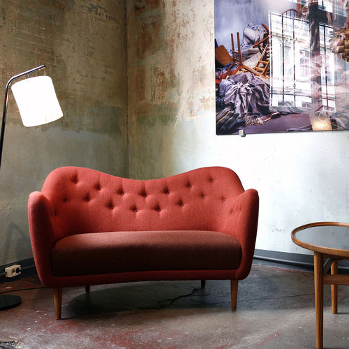 北欧风格沙发 - 46 - House of Finn Juhl – Onecollection - 布料 / 红色 / 柚木