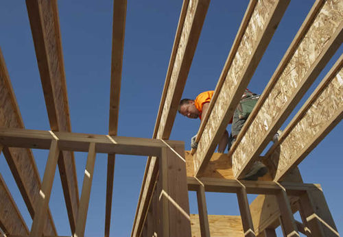 重组木梁 - RFPI JOIST®  - LVL FLANGE - ROSEBURG - I形 / 用于楼板 / 屋顶