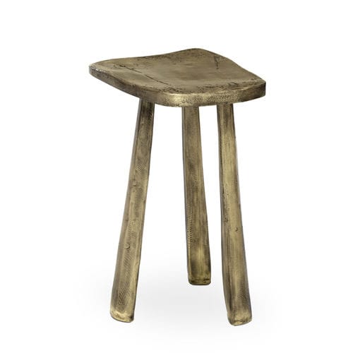 现代风格凳子 - DOLMEN - BRABBU DESIGN FORCES - 金属 / 黄铜桌脚 / 3脚撑式