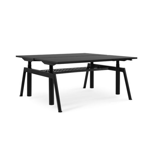 长椅办公桌 - Sit&stand - Balma - 落地 / 4人 / 现代风格