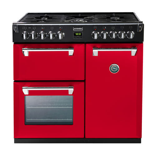 燃气组合灶 - RICHMOND 900DFT - Stoves - 电动 / 混合型 / 红色