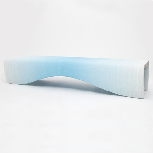 现代风格长椅 - GRADIENT LARGE LIMITED EDITION - Philipp Aduatz - 混凝土 / 无靠背 / 无扶手
