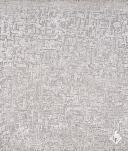 现代风格地毯 - WICKER SILVER - Edition Bougainville - 图案 / PET / 羊毛