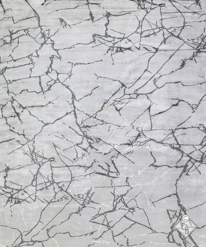 丝绸地毯 - NUUK MAGNESITE  - Edition Bougainville - 现代风格 / 图案 / 麻纤维