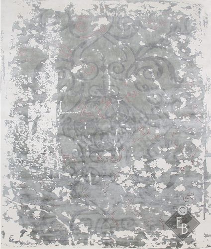 传统风格地毯 - FOUQUET ROSEWOOD  - Edition Bougainville - 图案 / 麻纤维 / PET