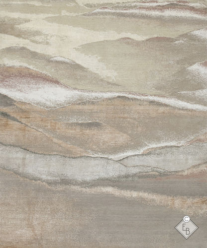 现代风格地毯 - CARCROSS LAND - Edition Bougainville - 图案 / 竹纤维 / 新西兰羊毛