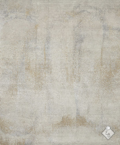 现代风格地毯 - KAINDY EARTH - Edition Bougainville - 图案 / 竹纤维 / 羊毛