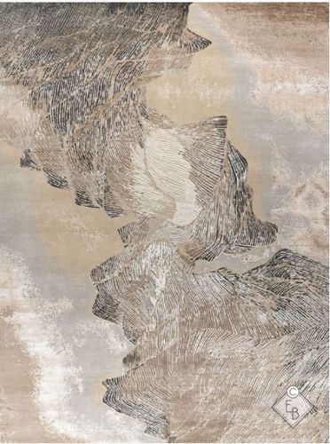 现代风格地毯 - TUUL - Edition Bougainville - 图案 / PET / 羊毛