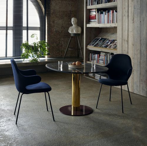 现代风格餐桌 - MEZCLA  - Andtradition - 实木 / 大理石 / 黄铜桌脚