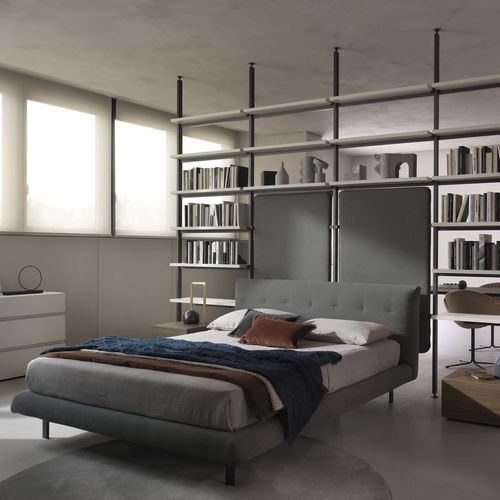 双人床 - DECOR - ZALF spa - 现代风格 / 带床头板 / 带床头柜