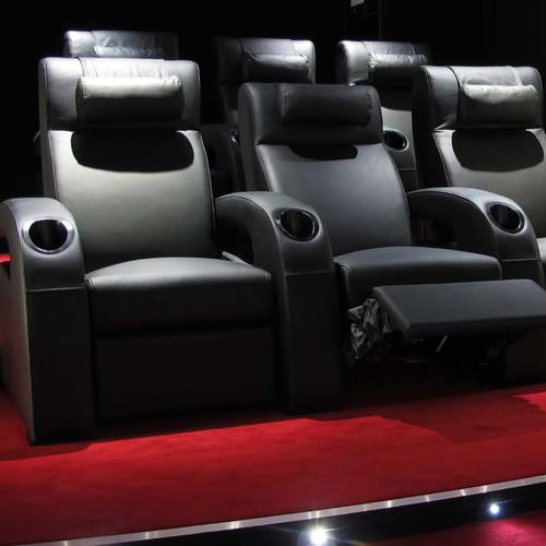 皮质影院椅 - VOTRE CINEMA - 家庭影院 / 家用 / 黑色