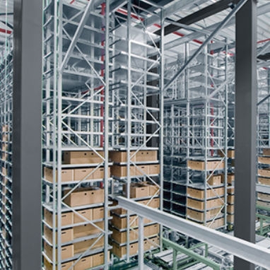 商用货架搁板 - AUTOMATED STORAGE AND RETRIEVAL - KARDEX - 立式 / 金属 / 自动化