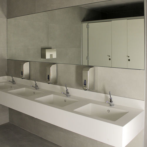 Corian®可丽耐洗手盆台面 - Cel Components S.r.l. - 定制 / 专业