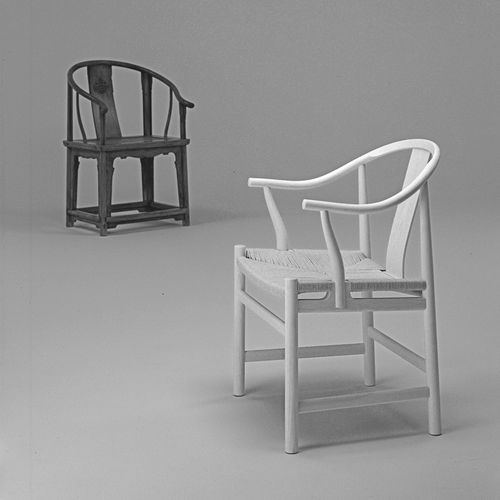 现代风格椅子 - pp66/pp56 - PP MØBLER - 室内 / 栎木 / 白蜡木