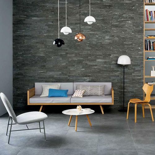 陶土瓷砖 - MYSTONE SILVERSTONE - MARAZZI - 哑光 / 天然饰面 / 室内
