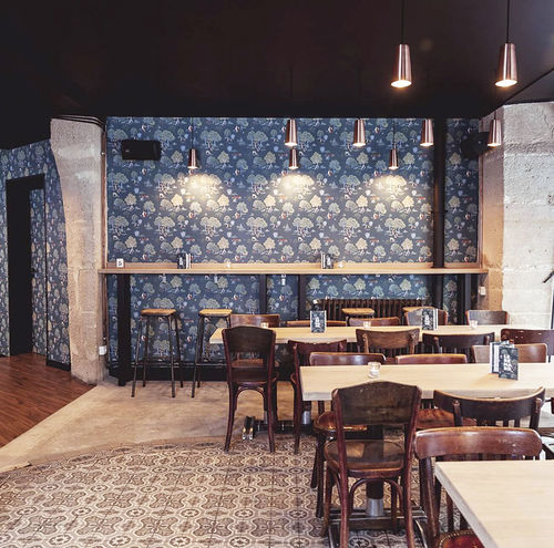 现代风格墙纸 - Papier peint personnalisé sur mesure Renard Bar Paris - Ohmywall - 印花 / 自然图案 / 动物图案