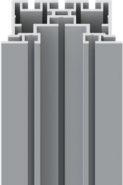 铝型材 - WP 810 - OCTANORM - 对称断面型钢 / 屋架 / 提升贯穿式