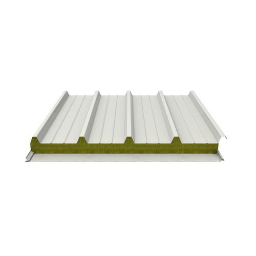 壁板三合板 - ISOFIRE ROOF FONO - Isopan - 墙面 / 用于屋顶 / 金属表面