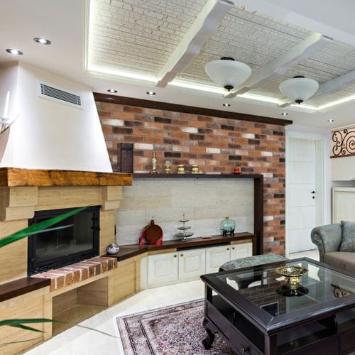 装饰砌面砖 - MASTERBRICK COPPER - Mathios SA - 混凝土 / 室外 / 室内