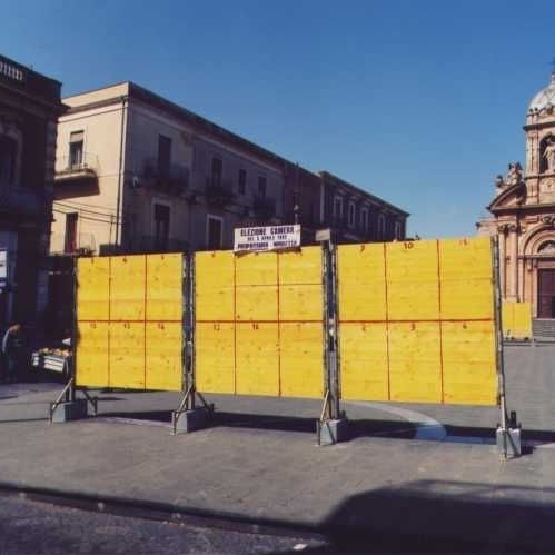 户外布告板 - BILL-POSTING HOARDINGS - MARIO ORLANDO E FIGLI - 钢 / 木质