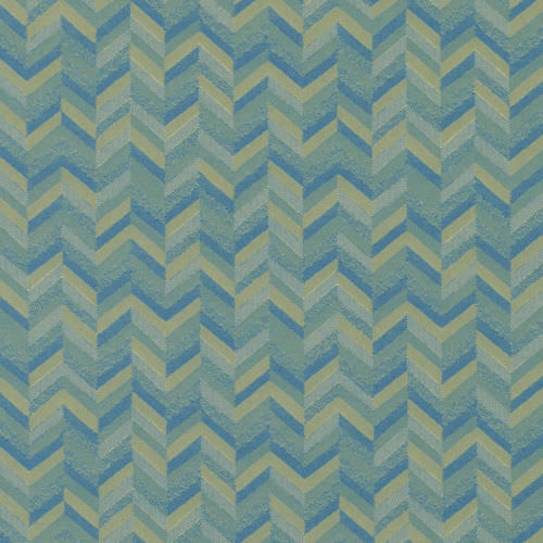 室内装饰面料 - CRYPTON WOVEN JACQUARDS VOLUME VIII : SEA GREEN - DURALEE DESIGNER - 图案 / 棉质 / 提花