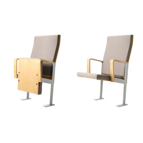 布料剧院椅 - ALTO - Race Furniture - 木质 / 布艺 / 折叠
