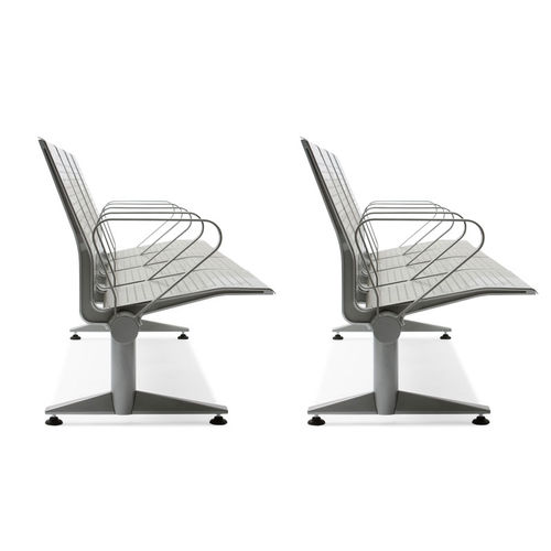 木质联排座椅 - EGLIN ES PLATFORM - Race Furniture - 4人座 / 现代风格