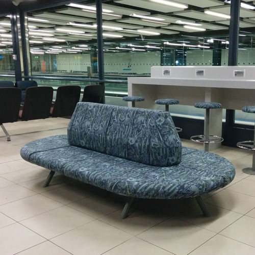 现代风格软包长凳 - EGLIN FS - Race Furniture - 布料 / 商用 / 背对背