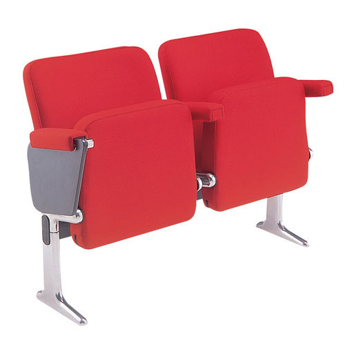 现代风格礼堂椅 - MALVERN - Race Furniture - 布料 / 折叠 / 红色