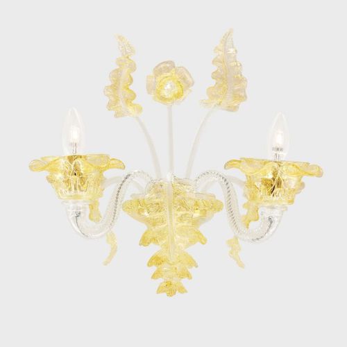 传统风格壁灯 - GOLD ARMONIA - Sogni di Cristallo - 室内 / 吹制玻璃 / 穆拉诺玻璃
