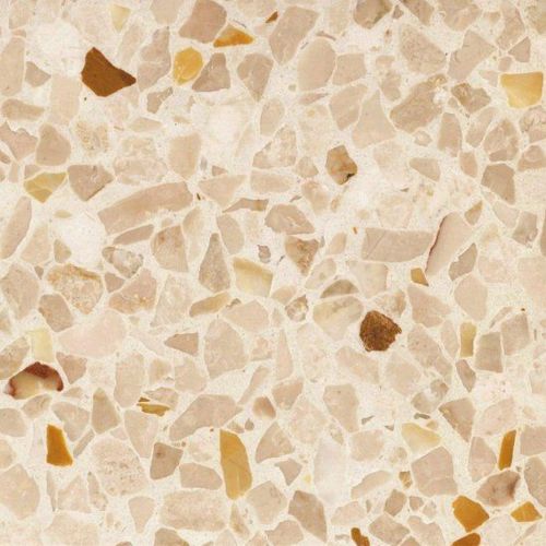 大理石颗粒瓷砖 - EM 1073 - CREMA ORO - AggloBaghin - 抛光 / 室内 / 户外