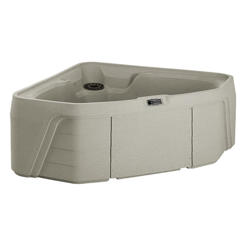 地上水疗浴缸 - TRISTAR™ - HotSpring® Spas - 三角形 / 双人 / 丙烯塑料