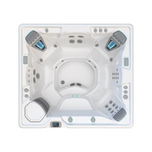 地上水疗浴缸 - GRANDEE™ - HotSpring® Spas - 长方形 / 7人座 / 丙烯塑料