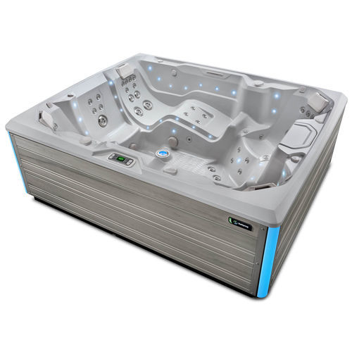 地上水疗浴缸 - PRISM™ - HotSpring® Spas - 长方形 / 7人座 / 丙烯塑料