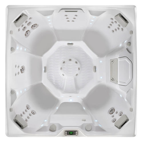 地上水疗浴缸 - PULSE™ - HotSpring® Spas - 正方形 / 7人座 / 丙烯塑料