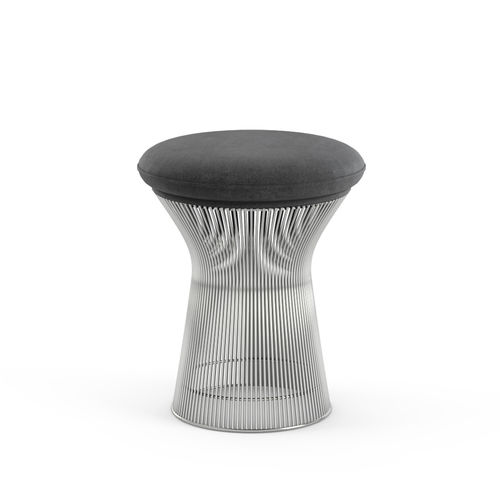 现代风格凳子 - PLATNER  - Knoll international - 皮质 / 布料 / 钢座桌脚