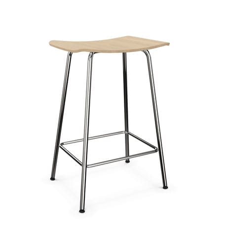 现代风格吧台凳 - FOUR&reg; STOOLS - Four Design - 栎木 / 钢座桌脚 / 商用
