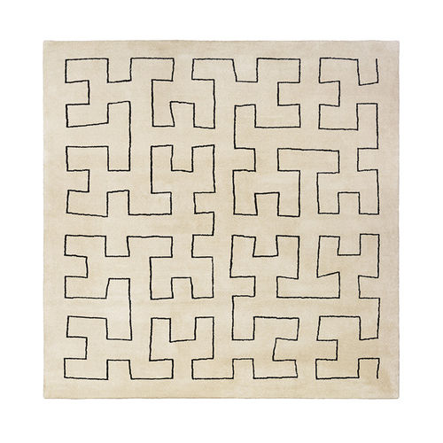 现代风格地毯 - MAZE - Asplund - 图案 / 羊毛 / 方形