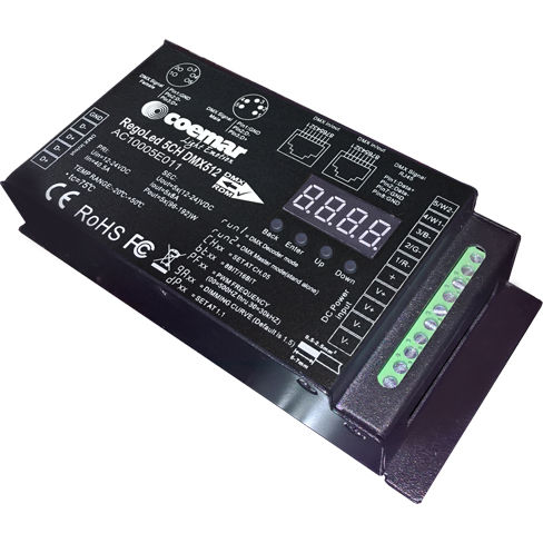 48通道DMX 控制器 - REGOLED 5CH DMX512 - Coemar Lighting S.r.l. - 数字