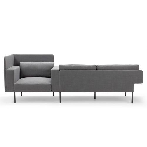 组合沙发 - VARILOUNGE - OFFECCT - 北欧风格 / 布料 / 灰色