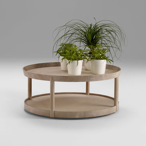 现代风格茶几 - ARCHIPELAGO - OFFECCT - 栎木 / 圆形 / 公共机构用