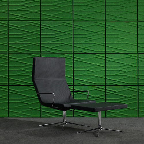 壁挂隔音板 - SOUNDWAVE® BOTANIC - OFFECCT - 聚酯纤维 / 方形 / 有色