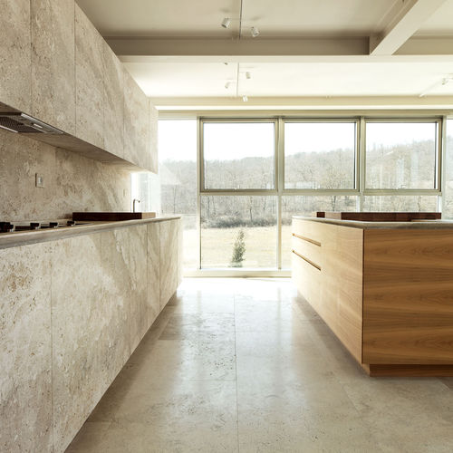 现代风格厨房 - OCO KITCHEN - Vaselli Marmi - 天然石材 / 金属 / 木质