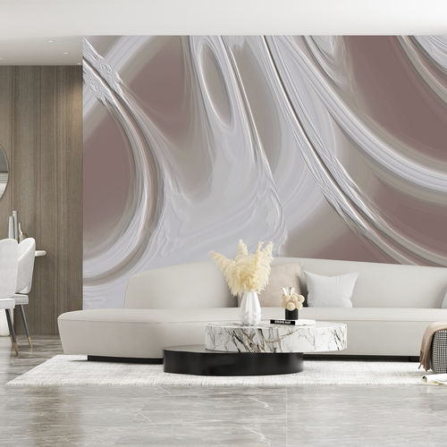 现代风格墙纸 - Volutes de brume - Arta WallDeco - 自然图案 / 全景式 / 可定制