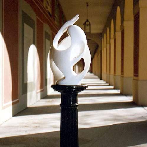 大理石雕塑 - SWAN - Leonardo Caminetti GmbH